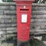 George VI post box in Brynsadler
